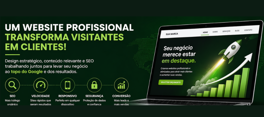 Criação de website - Visibilidade Local