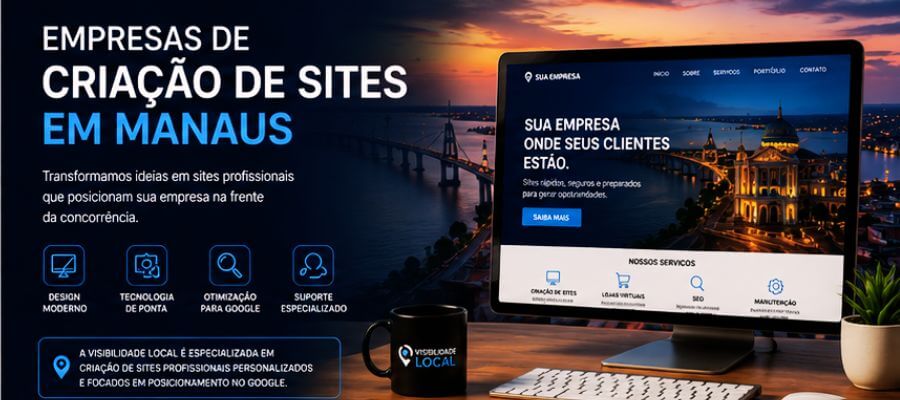Empresas de Criação de Sites em Manaus - Visibilidade Local